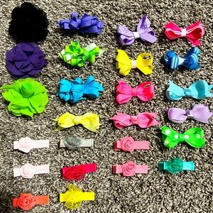 25 baby girl hair clips